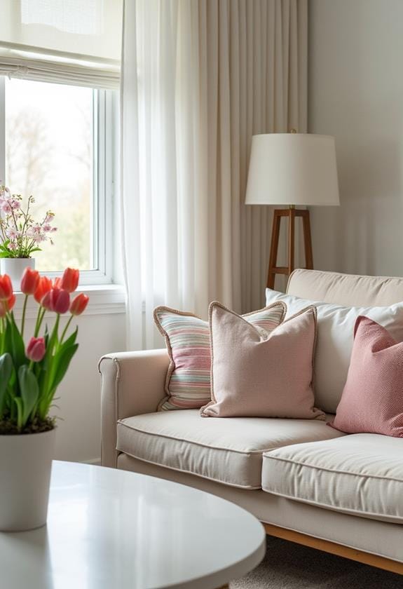 spring living room refresh ideas