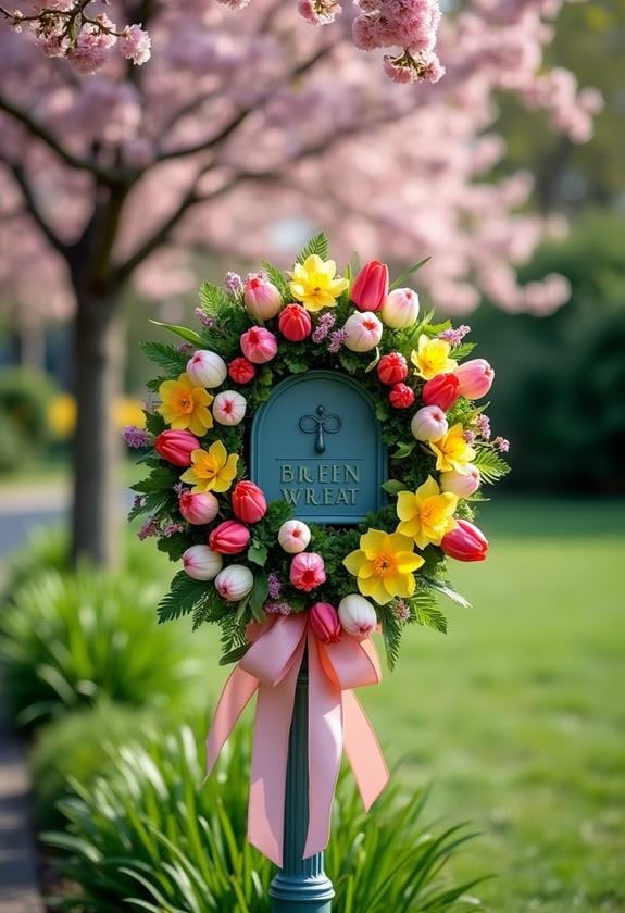 spring mailbox decor ideas