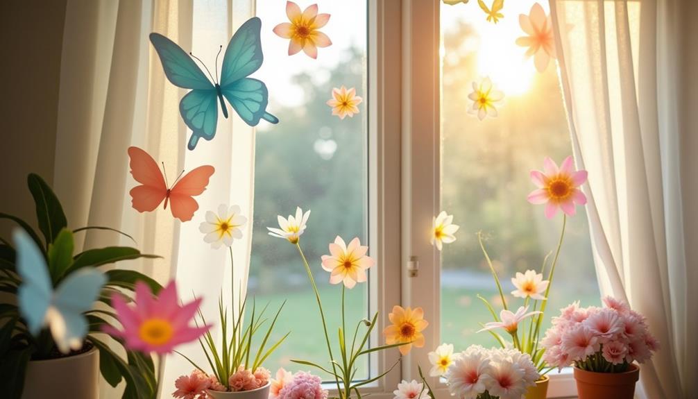 spring window decor ideas