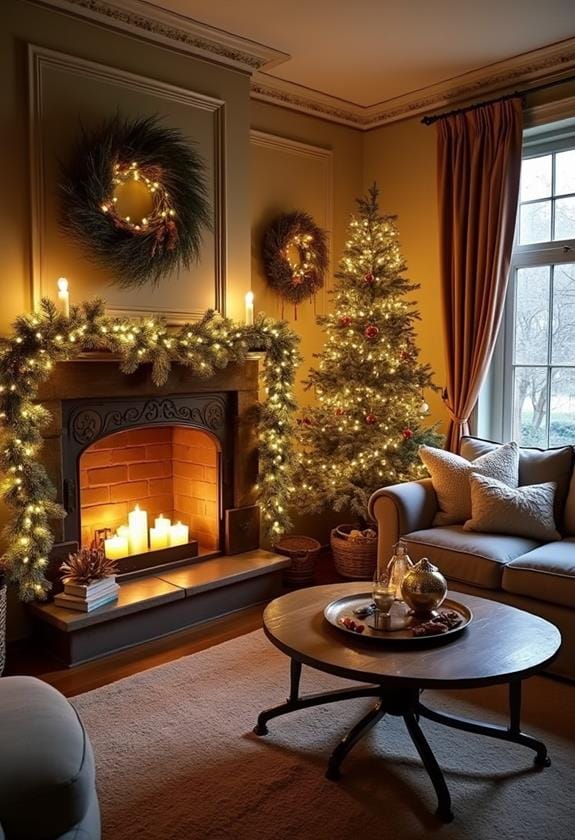 stunning christmas wall decor