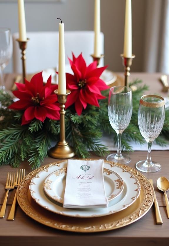 stylish dining table arrangements