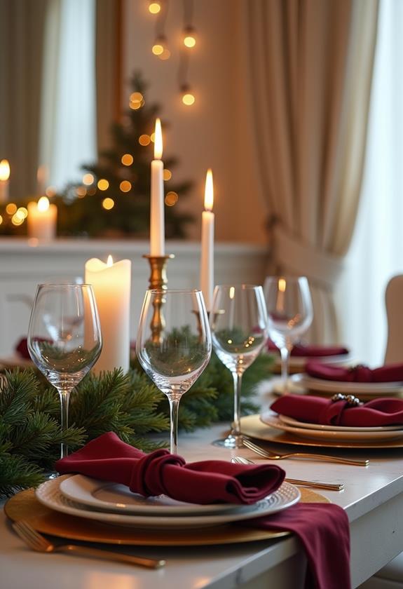 stylish dining table decor