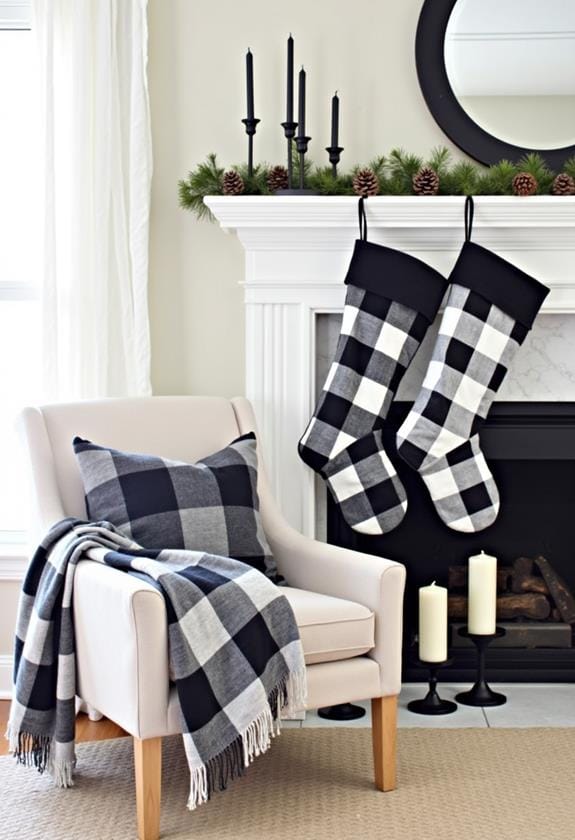stylish monochrome home accents