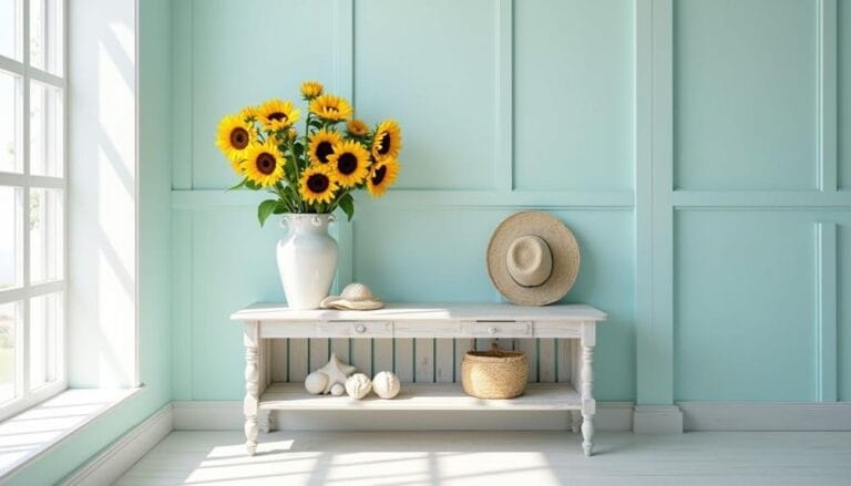 summer foyer decor ideas