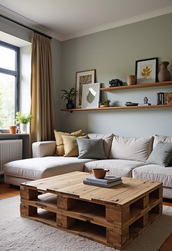 sustainable pallet home decor
