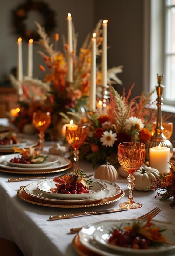 thanksgiving buffet decor ideas