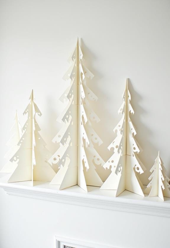 three dimensional holiday decor