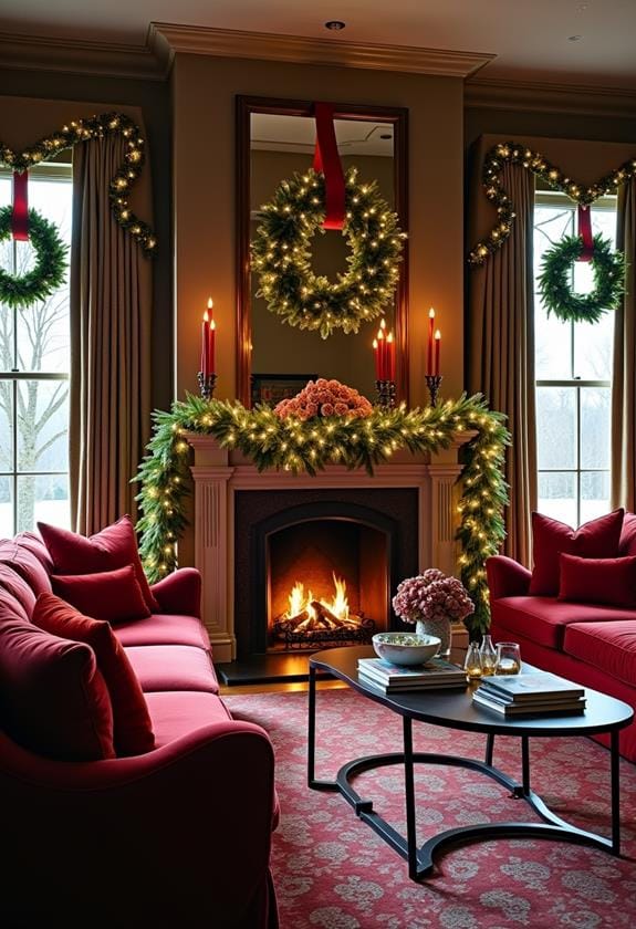 timeless festive color scheme