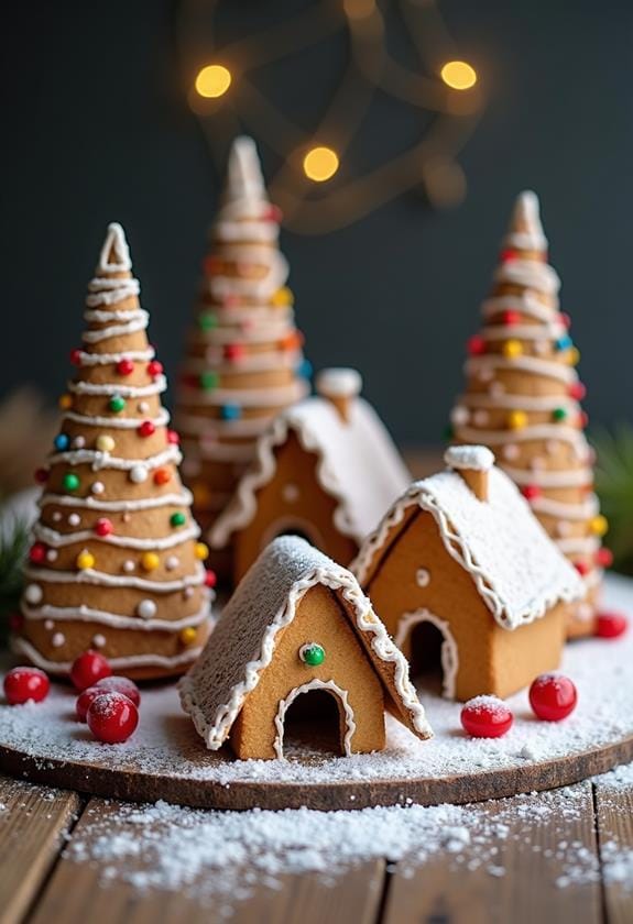 tiny edible holiday decor
