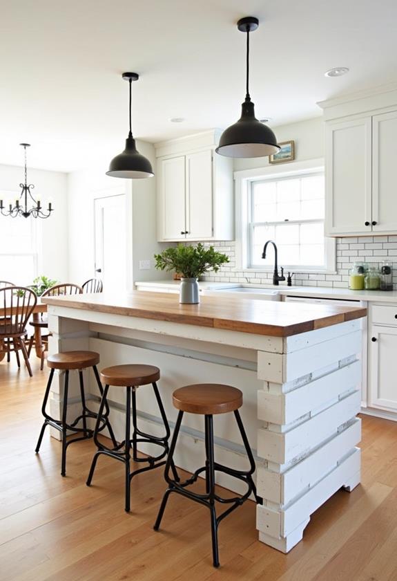 transform furniture into island