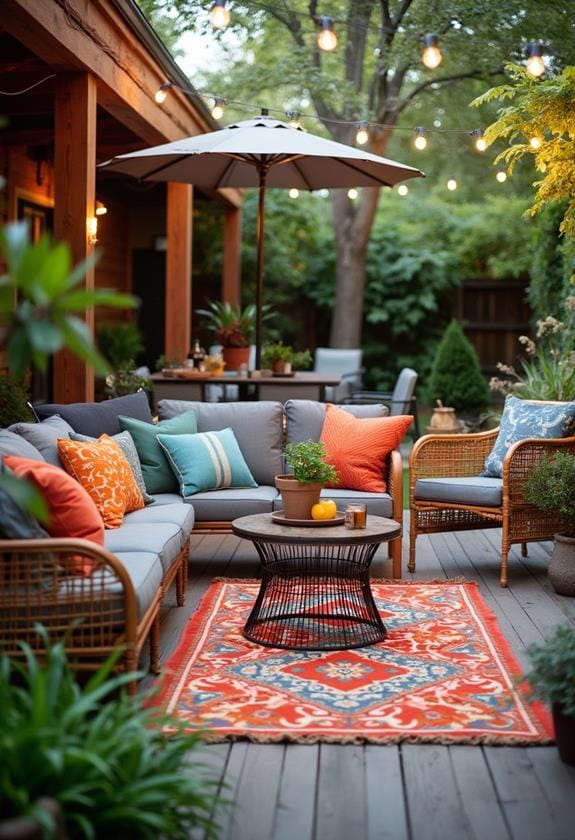 trendy summer patio decor