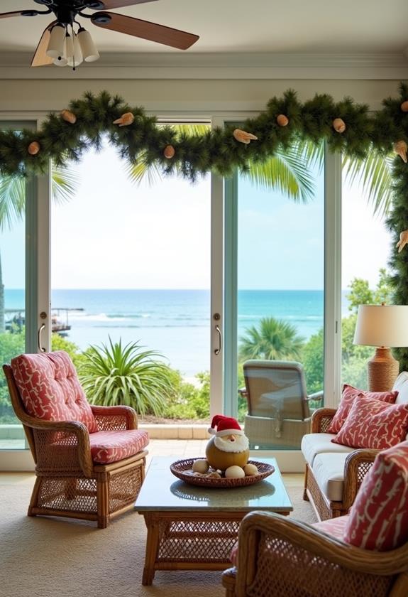tropical holiday decorations collection