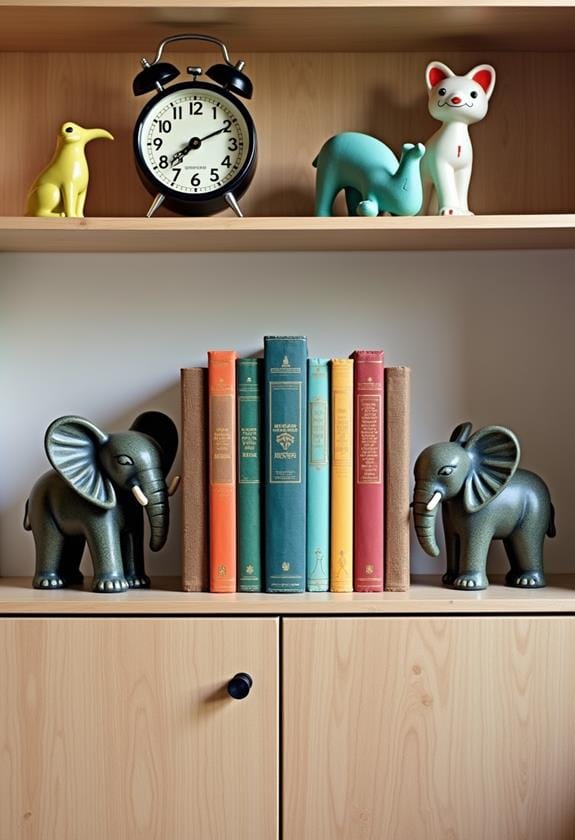 unique bookends and accessories