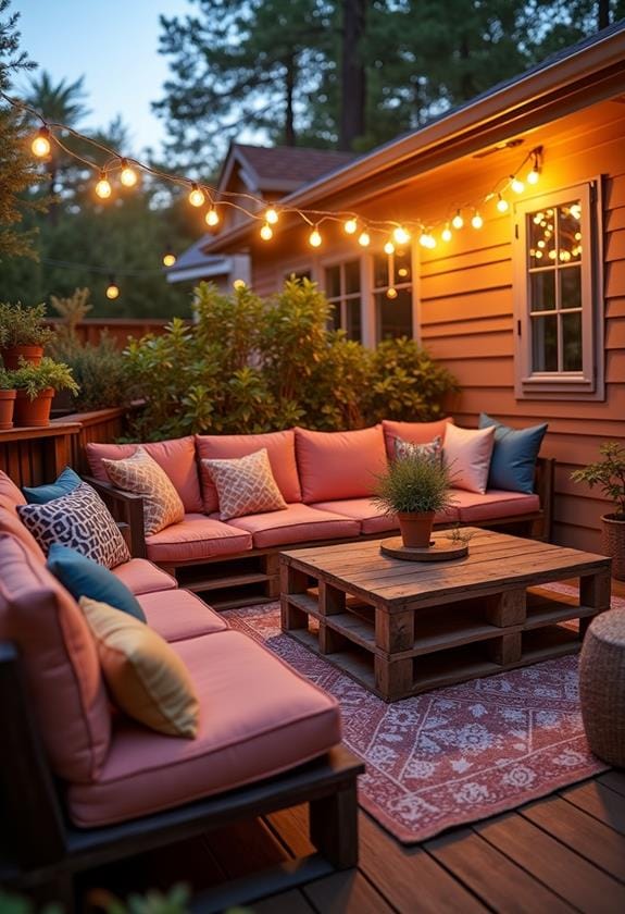 upcycled pallet furniture project