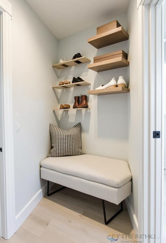 vertical shoe organizer ideas