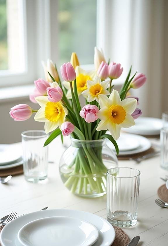 vibrant floral centerpiece arrangement