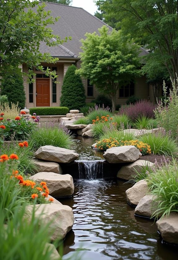 vibrant garden design elements