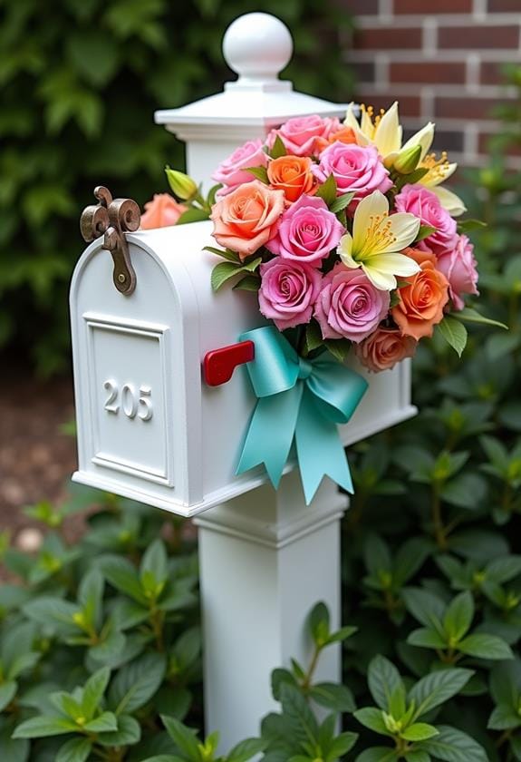 vibrant ribbon bow decoration