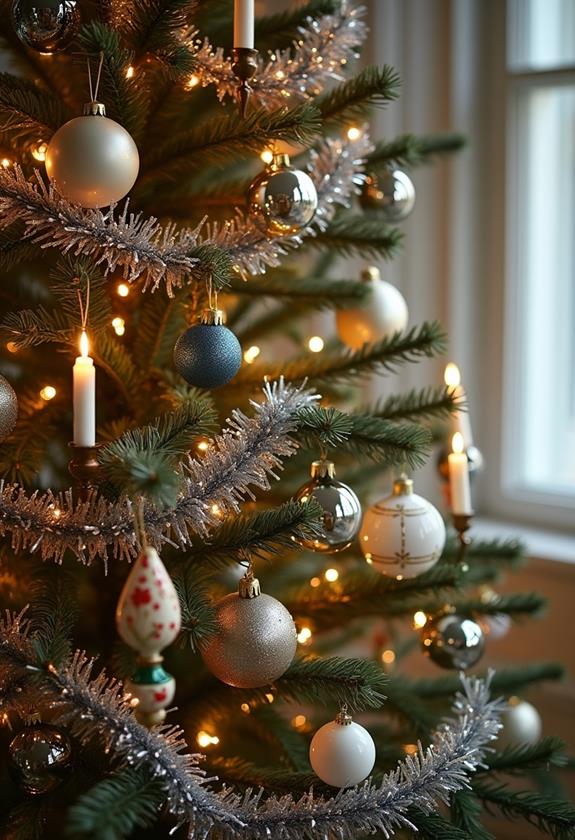 vintage christmas tree decor ideas