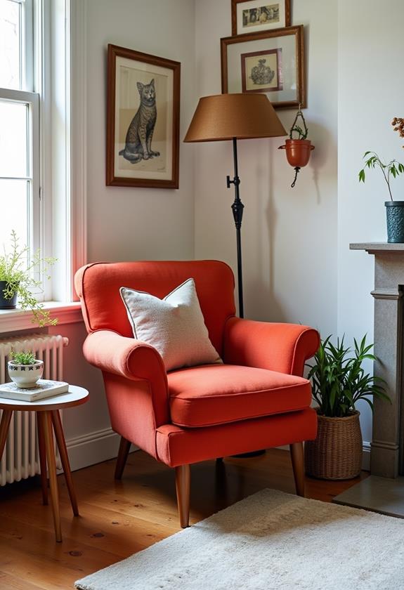 vintage style seating option
