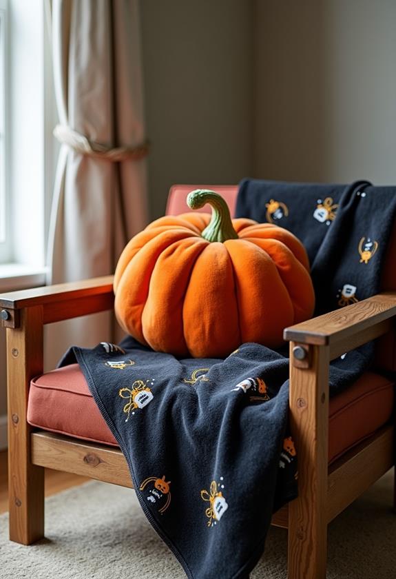 warm halloween blanket comforts