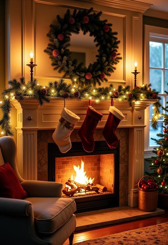warm hearth decor showcase