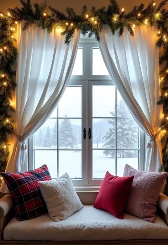 warm window treatment styles