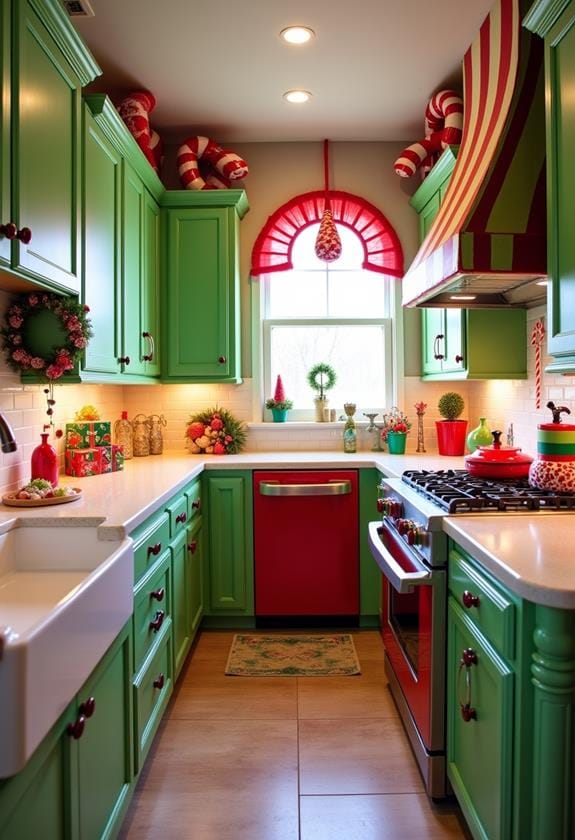 whoville holiday kitchen decor