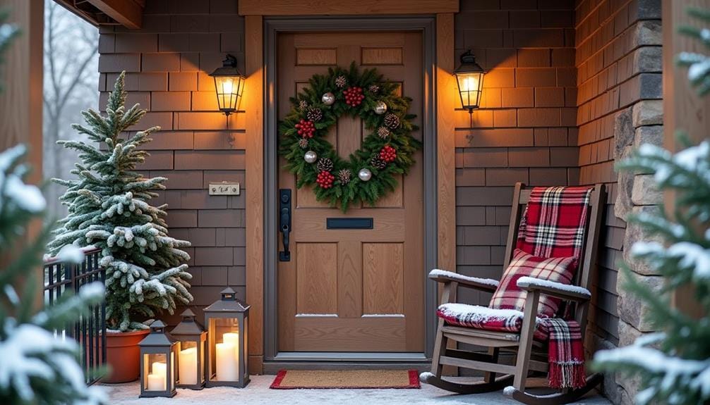 winter door decor considerations