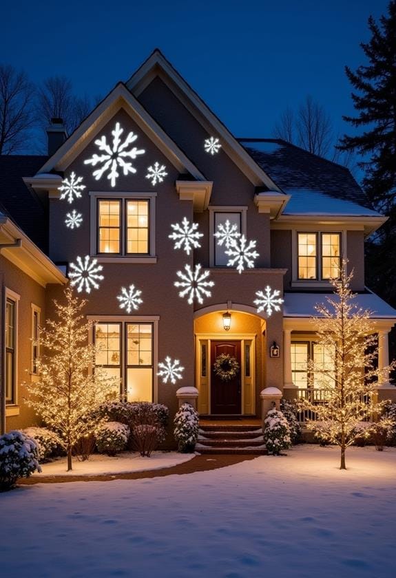 winter festival light display