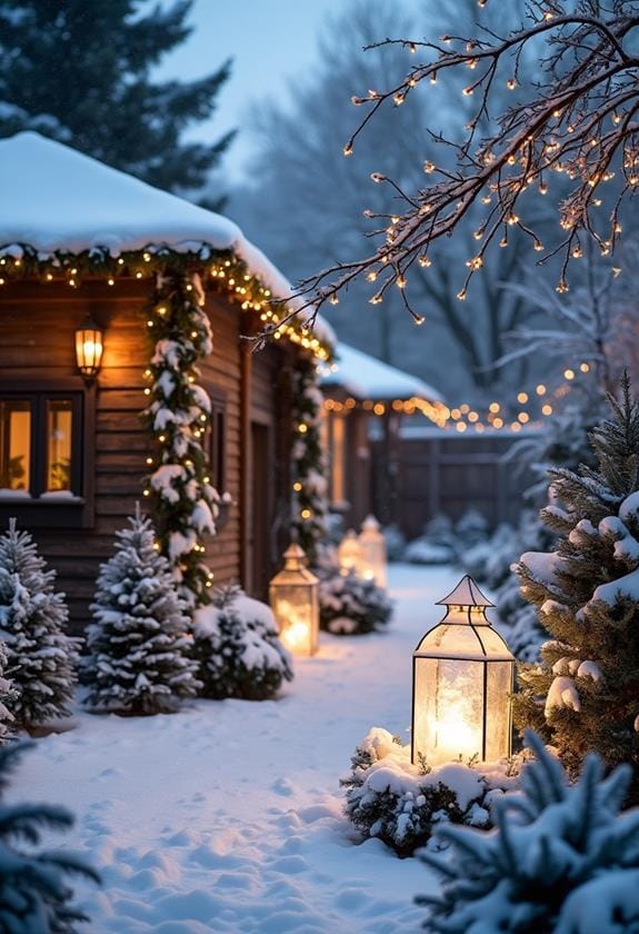 winter garden decor inspiration
