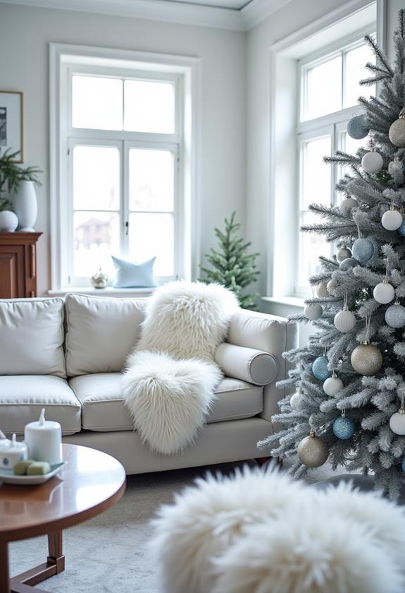 winter inspired color selection