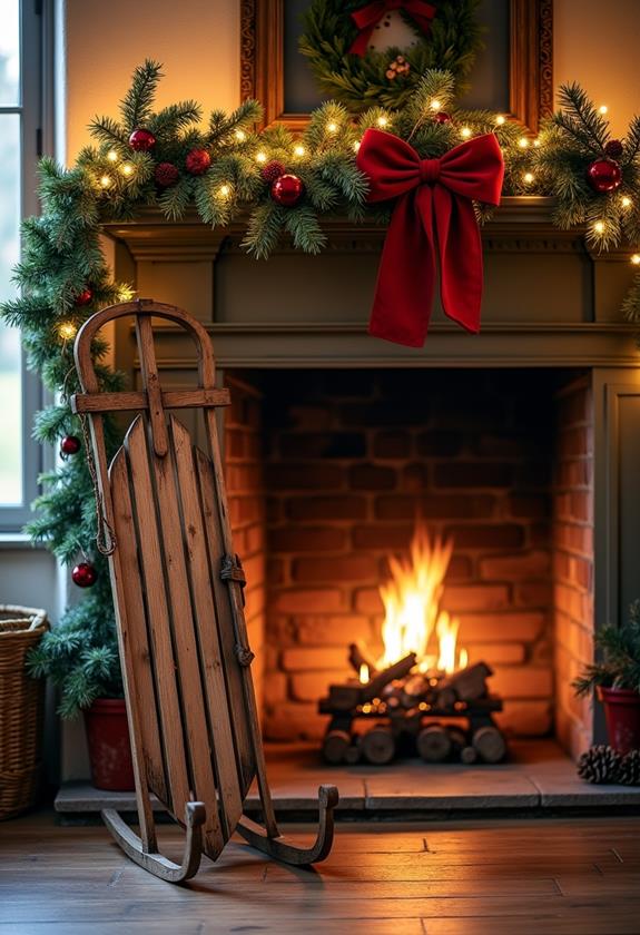 winter wonderland cozy scene