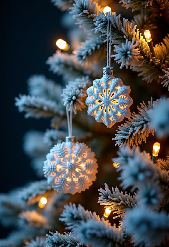 wintry led lights glow